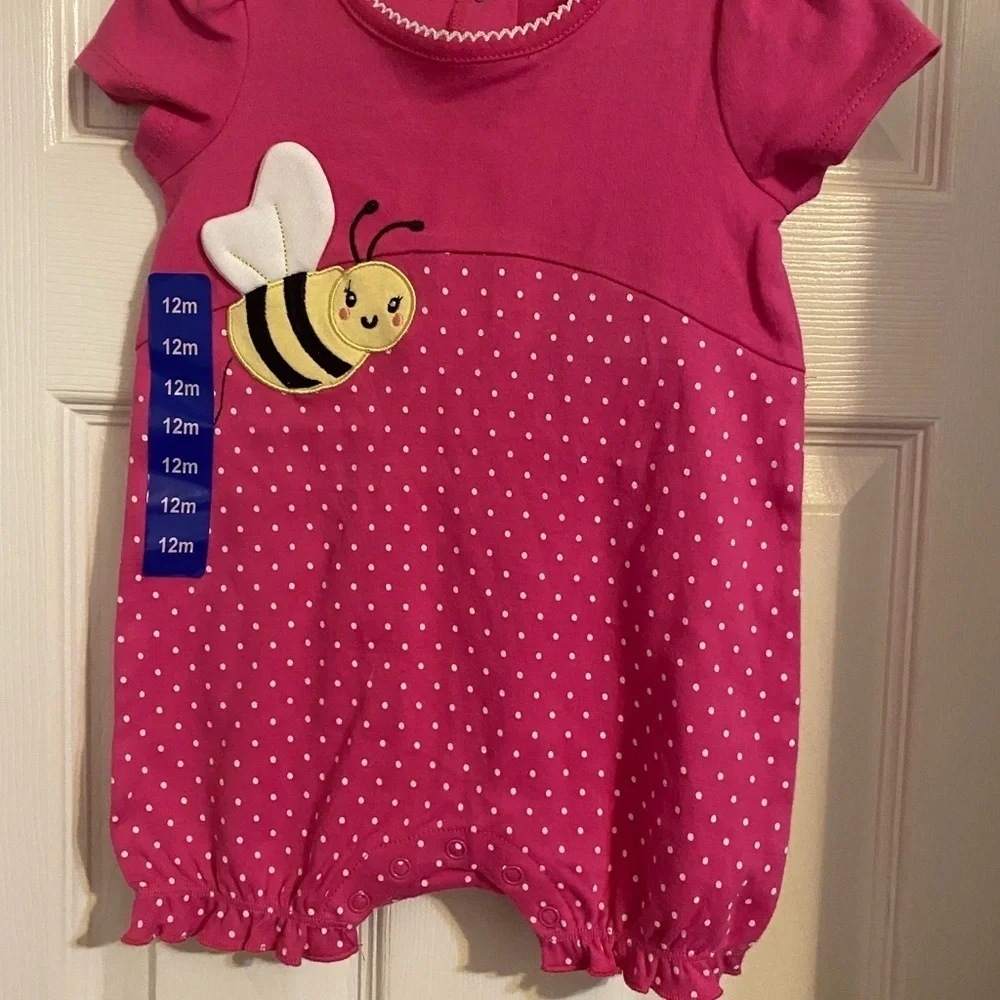 NWT Bumblebee Bubble Romper